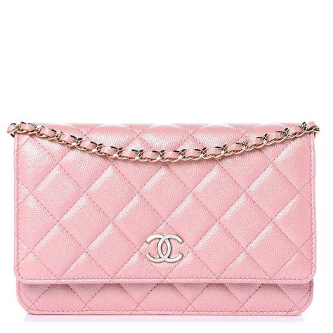 chanel classic small wallet pink|chanel quilted wallet on chain.